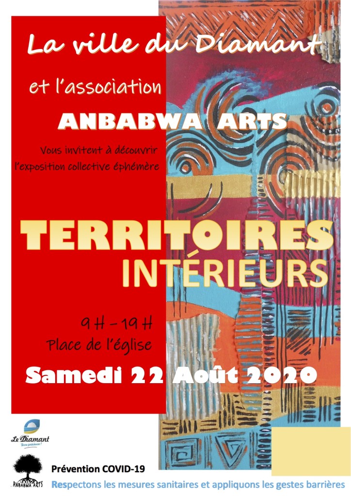 ANBABWA ARTS - flyer expo diamant 22 août 2020